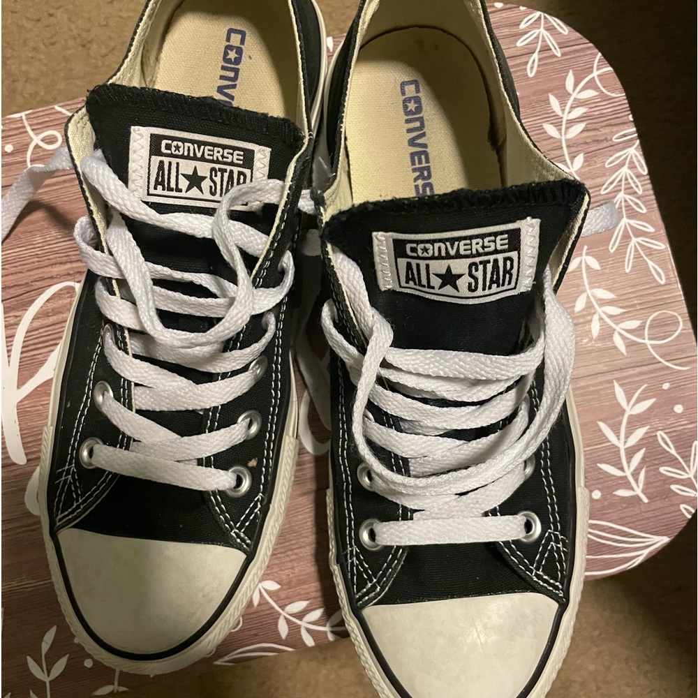 3 pairs of Converse All Star sneakers